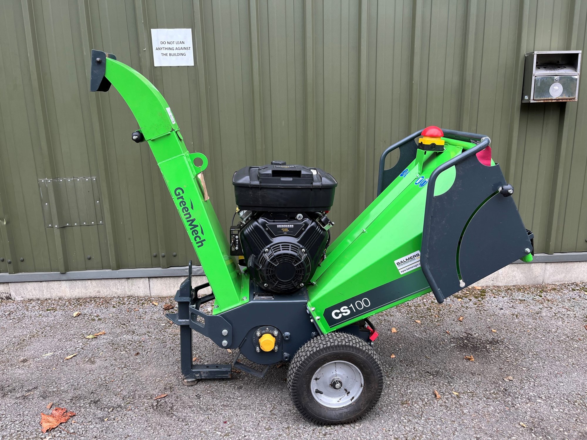 Greenmech CS100 4" Woodchipper Balmers GM Ltd